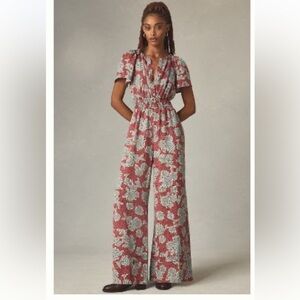 NWT Anthropologie Somerset Jumpsuit Size M